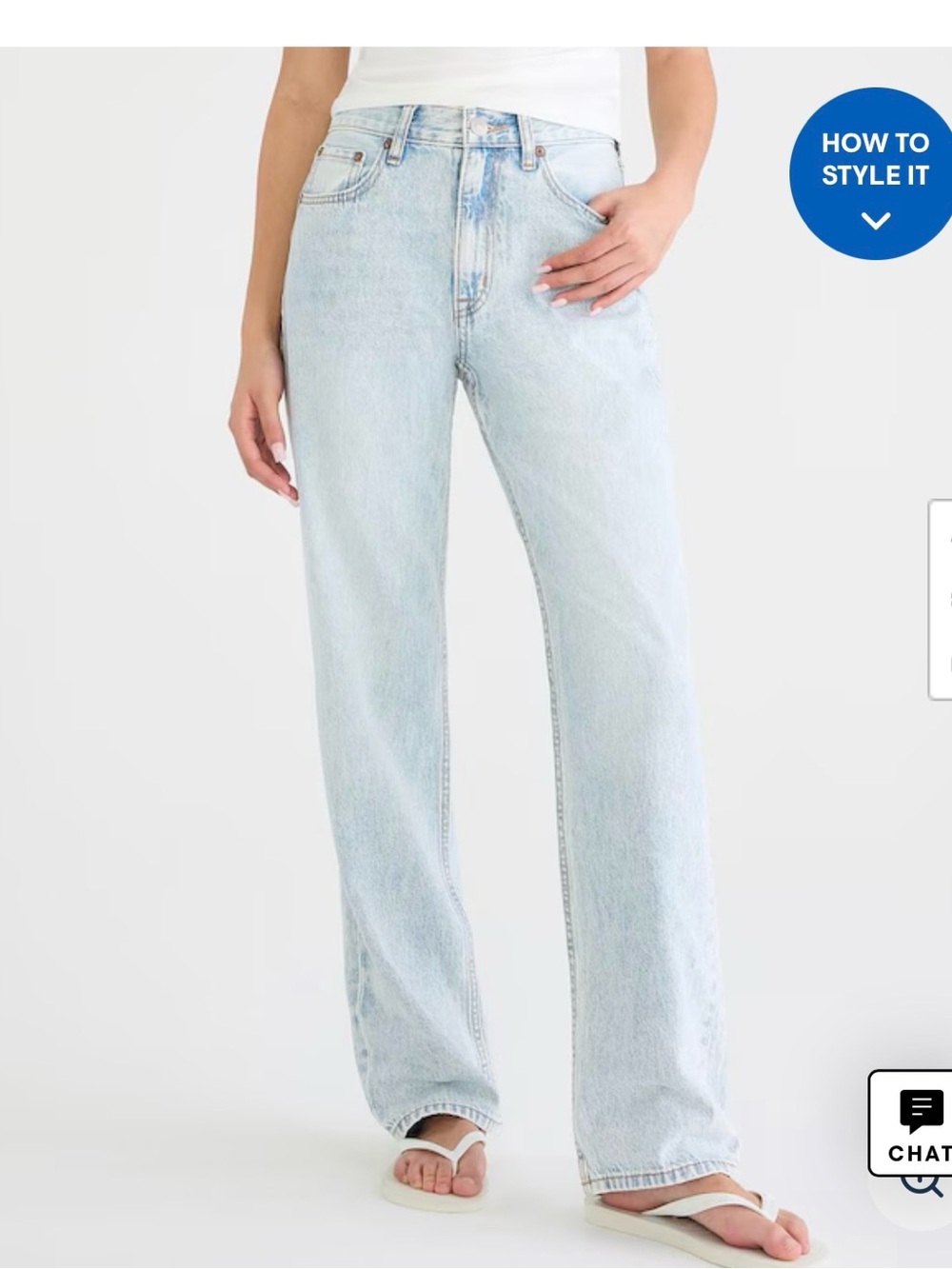 Light Wash High-Rise Mom Jeans Aeropostale
